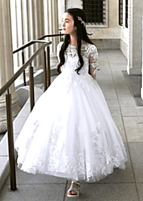 holy communion dress, flower girl dress